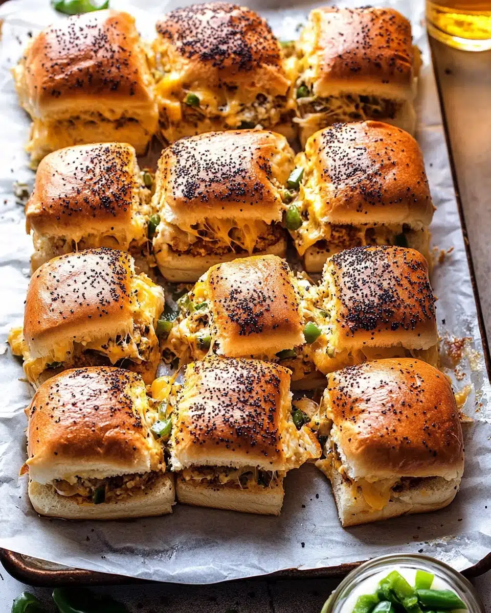 Buffalo Chicken Dip Sliders Recipe