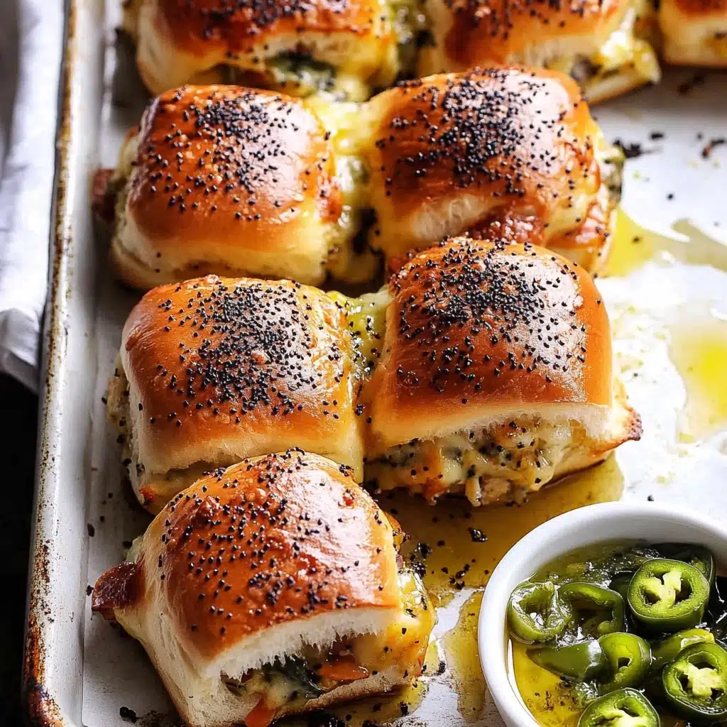 Buffalo Chicken Dip Sliders Recipe - Recipe Image
