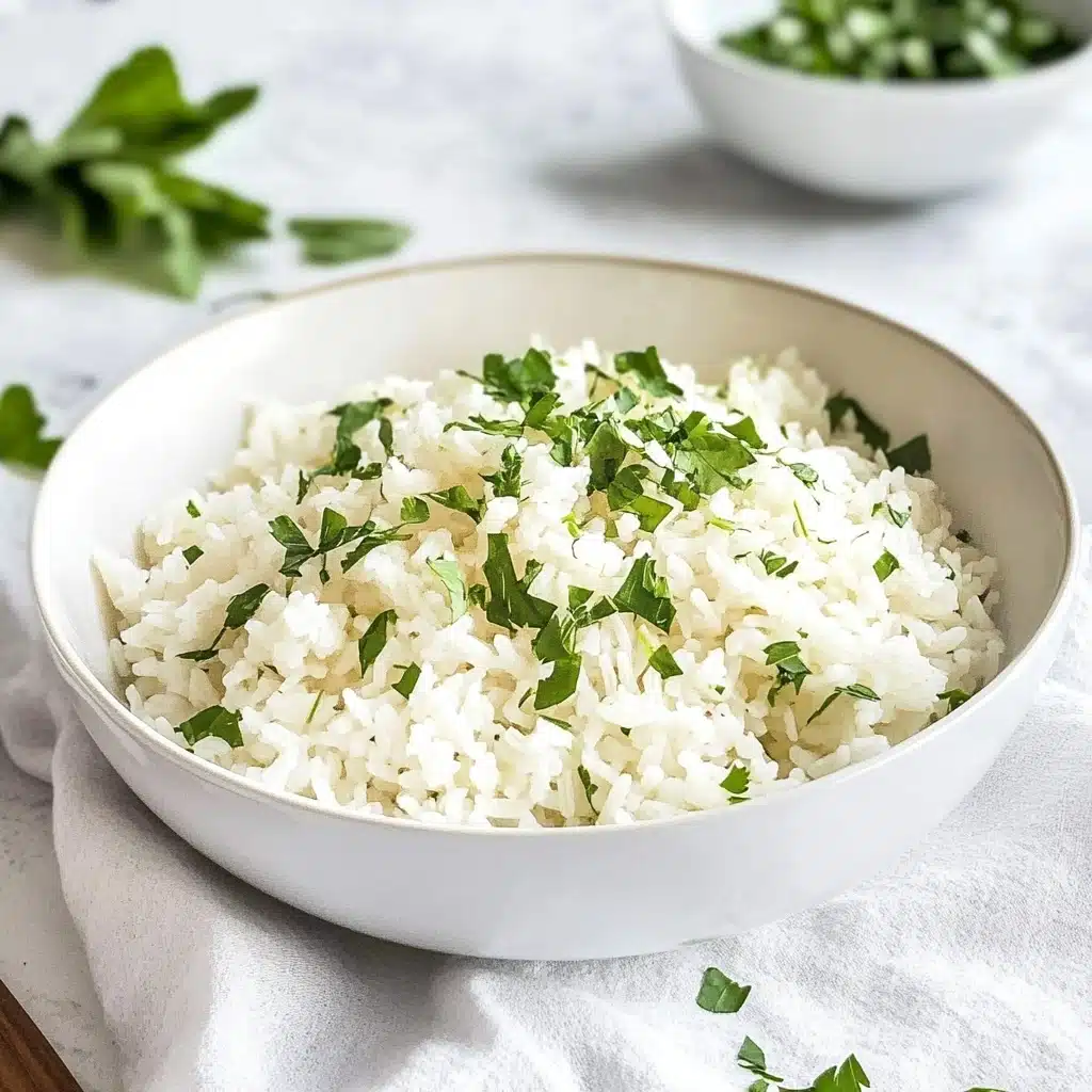 Lemon Feta Basil Rice Recipe - Recipe Image