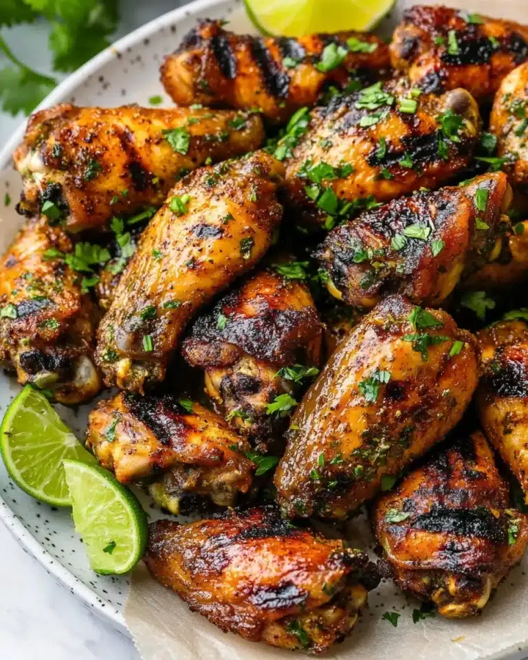Cilantro Lime Chicken Wings Recipe