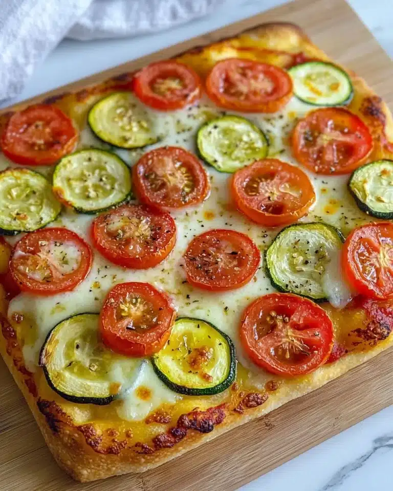 Veggie Air Fryer Pizza Recipe