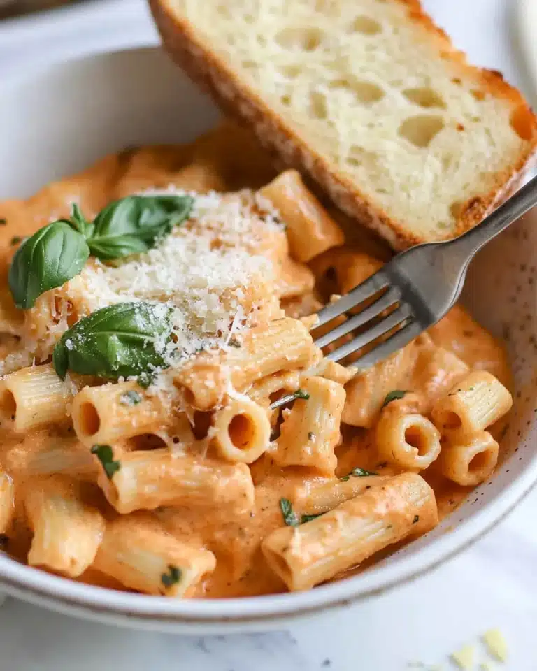 Instant Pot Creamy "Baked" Ziti Recipe