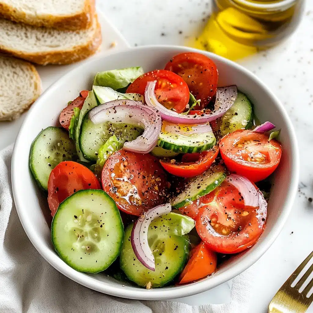 Cucumber Tomato Salad Recipe - Recipe Image