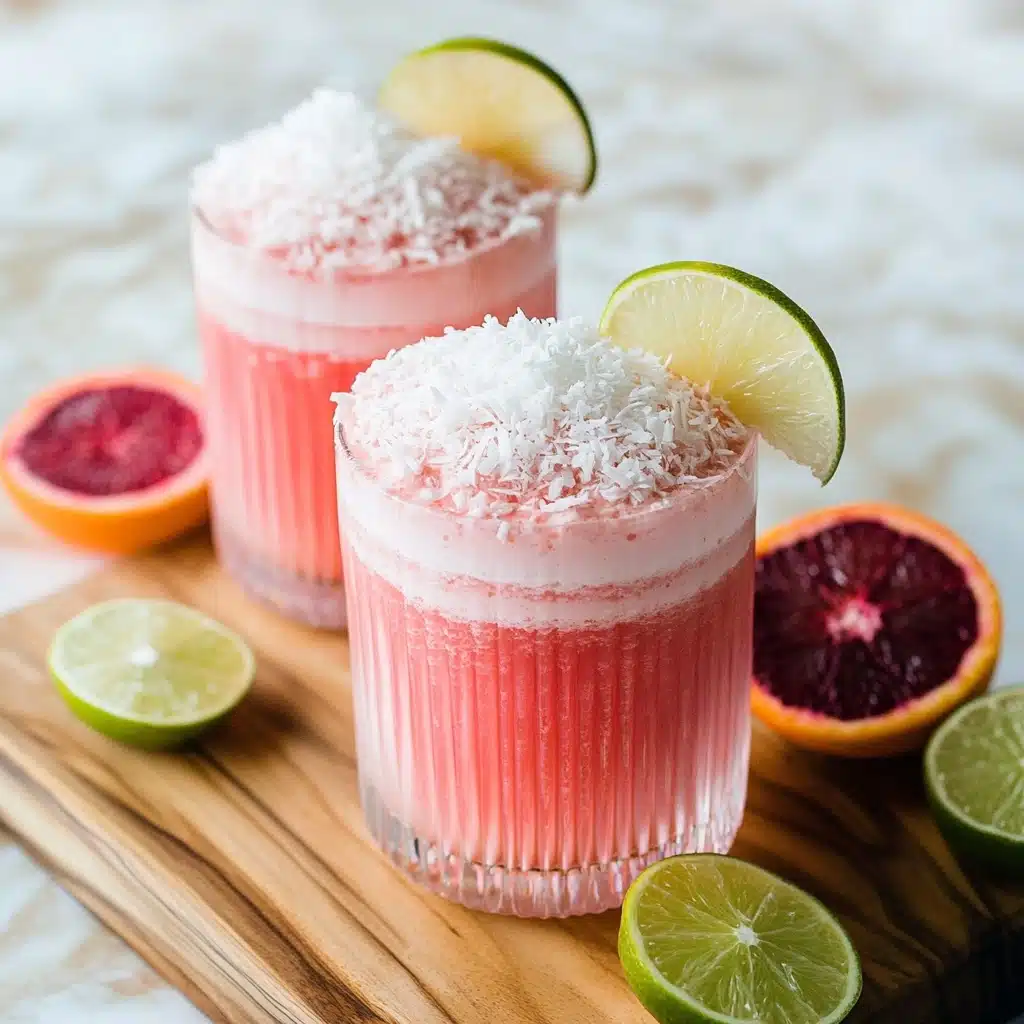Creamy Blood Orange Mocktail Recipe - Recipe Image