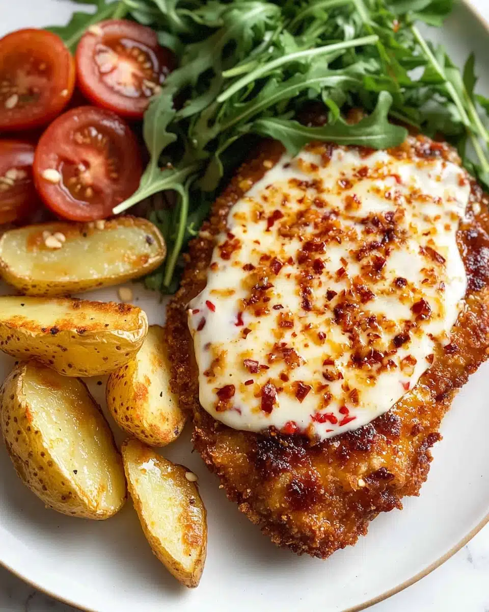 Crispy Hot Honey Feta Chicken Recipe