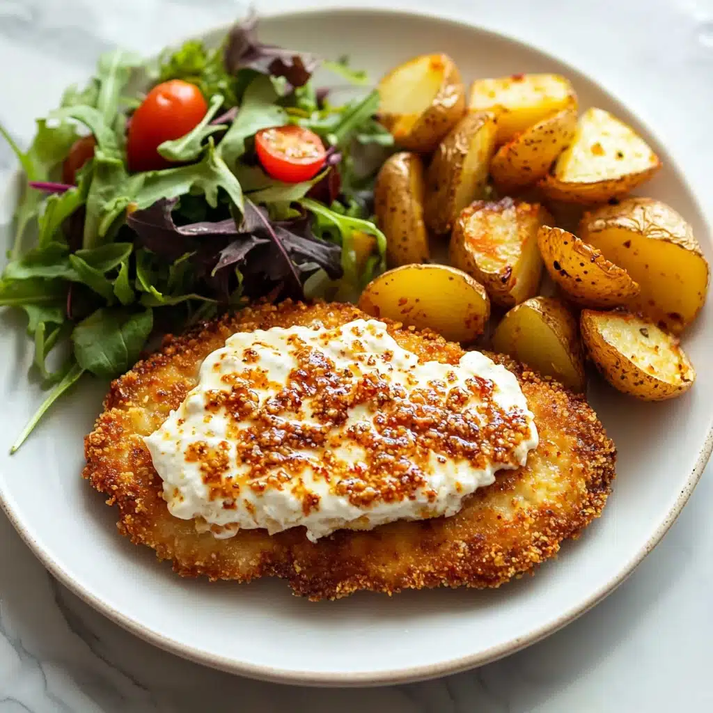 Crispy Hot Honey Feta Chicken Recipe - Recipe Image