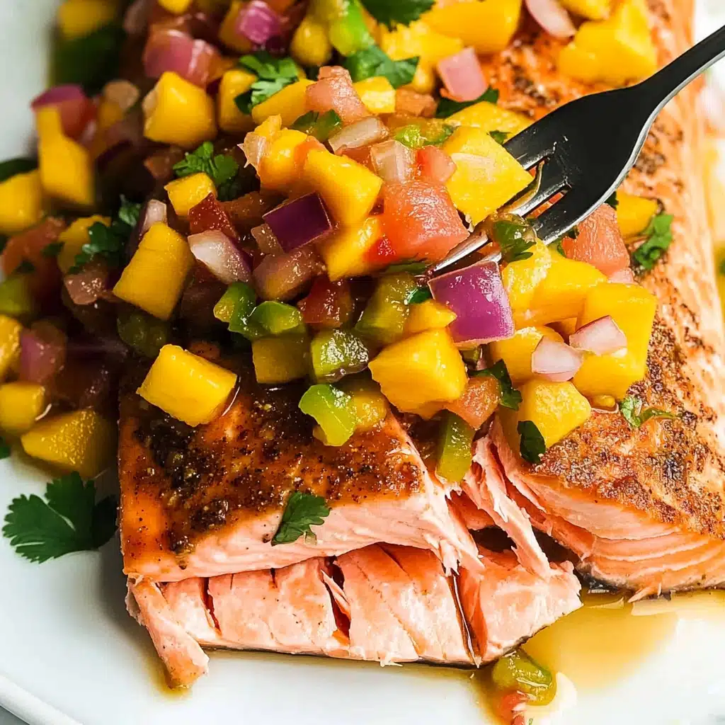 Salmon with Mango Salsa Recipe - Recipe Image