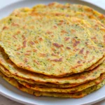 Keto Zucchini Cheddar Tortillas Recipe