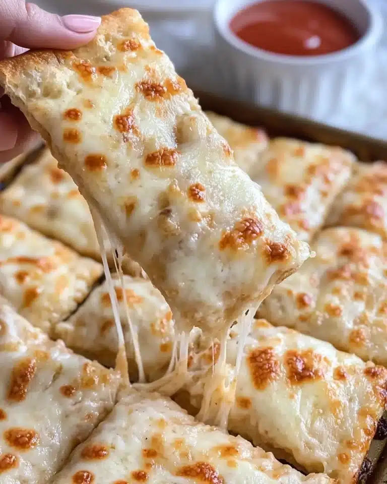 Easy Cheesy Breadsticks Recipe