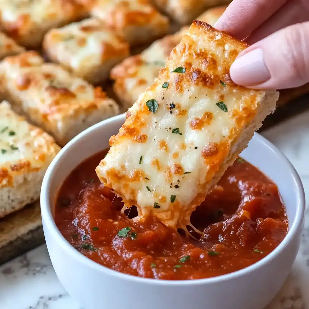 Easy Cheesy Breadsticks Recipe - Recipe Image