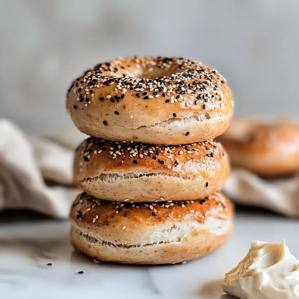 Homemade High Protein Bagels Recipe - Recipe Image