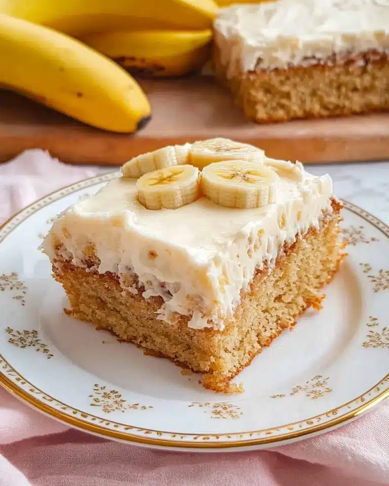 Banana Cake Recipe