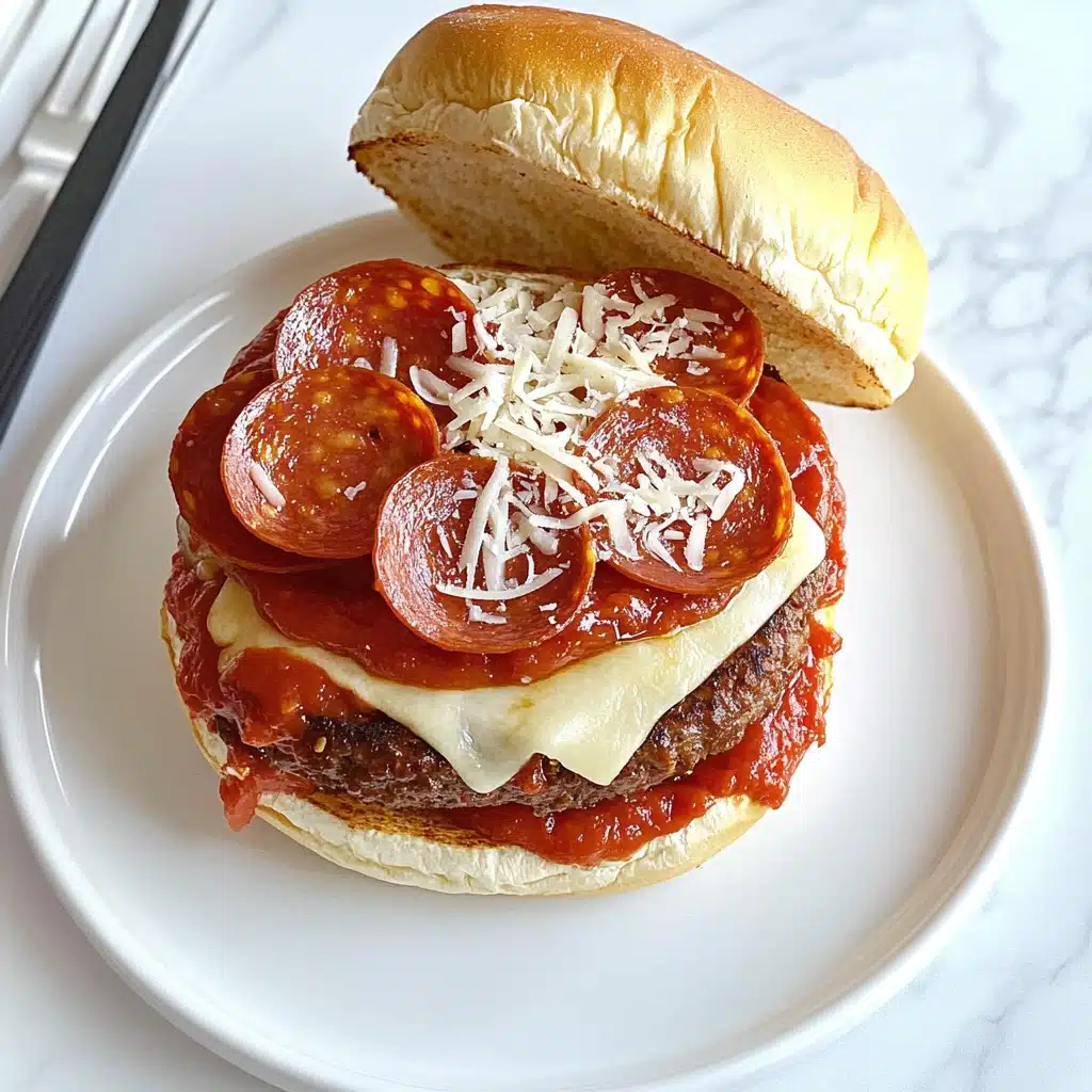 Pizza Burger Recipe - Recipe Image