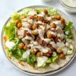 Chicken Caesar Flatbread Recipe