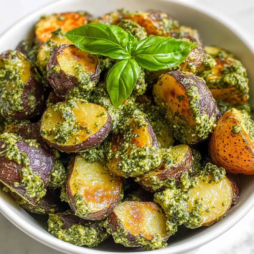 Creamy Pesto Potato Salad Recipe - Recipe Image