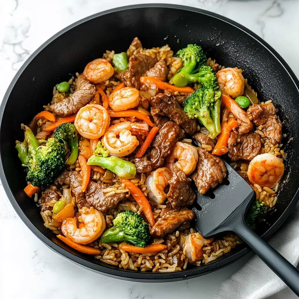 Steak and Shrimp Stir Fry Recipe - Recipe Image