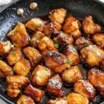 Honey Garlic Chicken Bites Recipe