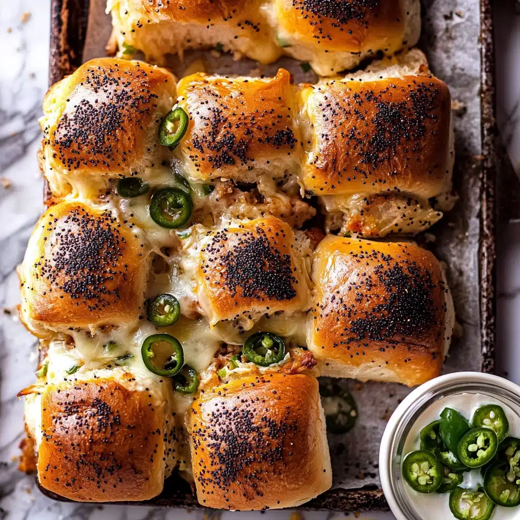 Buffalo Chicken Dip Sliders Recipe - Recipe Image