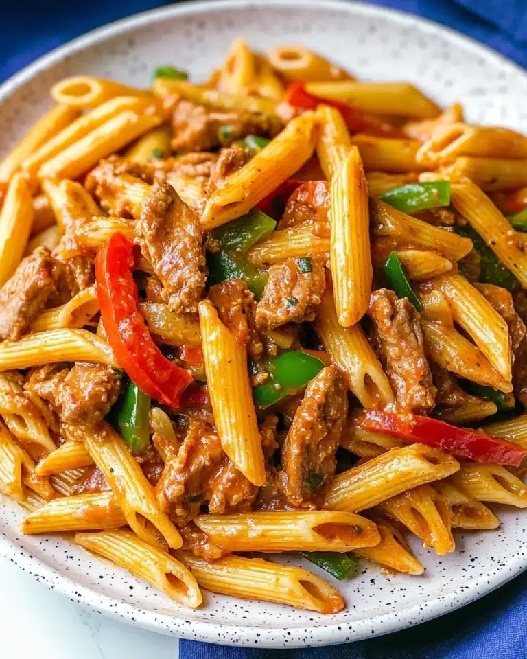 Fajita Chicken Pasta Recipe