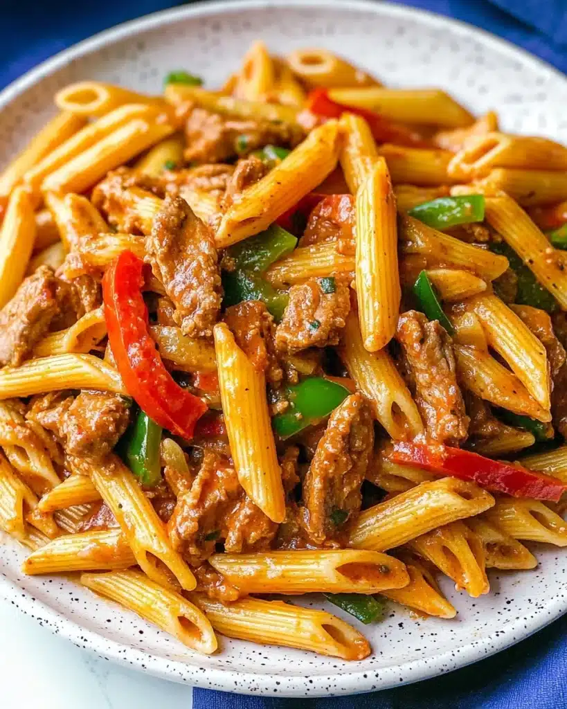 Fajita Chicken Pasta Recipe