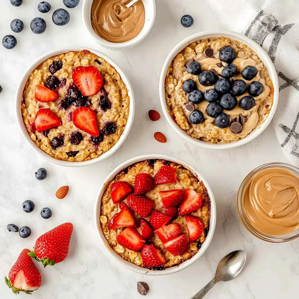 Baked Protein Pancake Bowl Recipe - Recipe Image