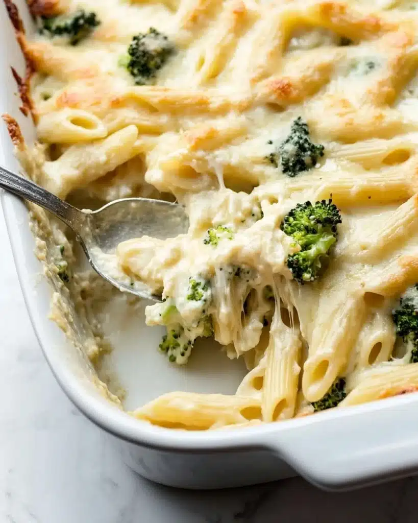 Chicken and Broccoli Alfredo Bake Recipe