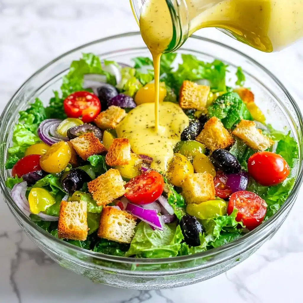Easy Olive Garden Salad Recipe - Recipe Image