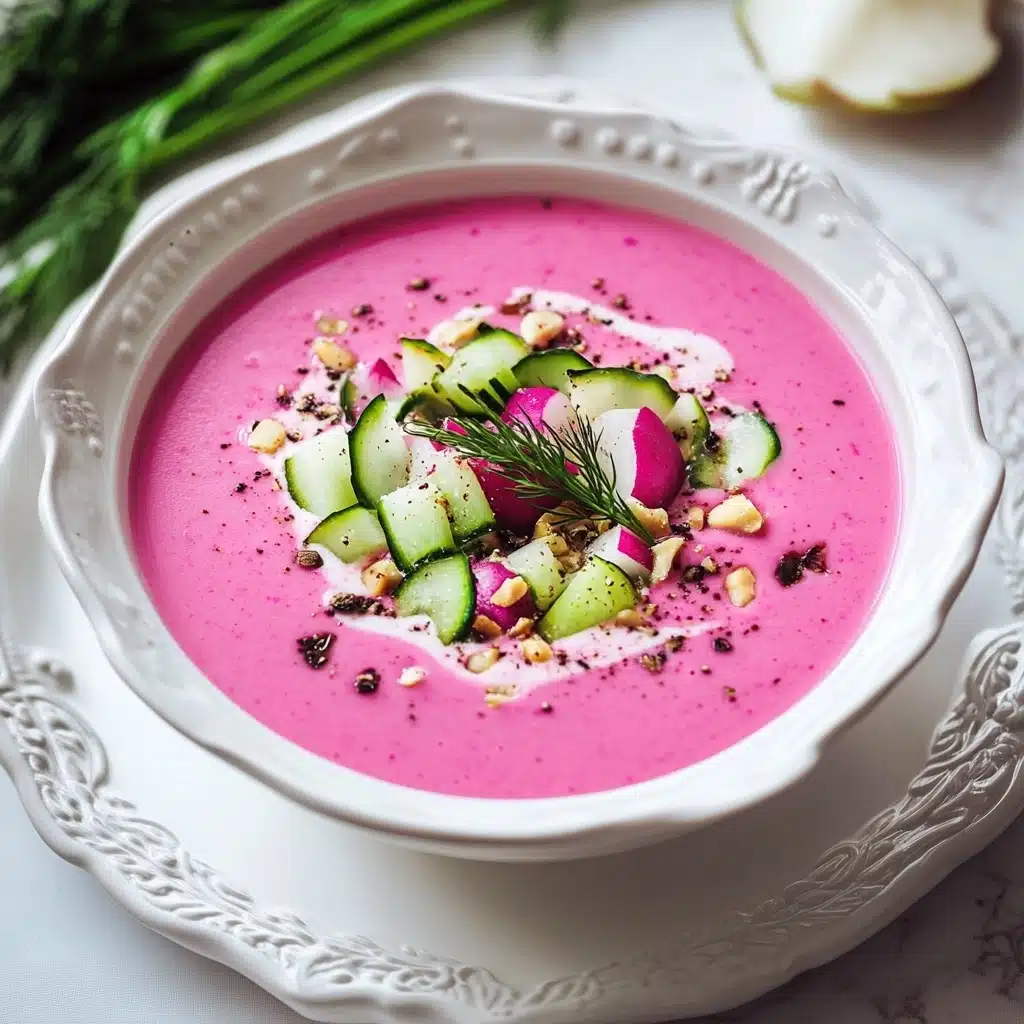 10-Minute Cold Beet Soup Recipe - Recipe Image