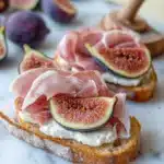 Fig & Prosciutto Crostini Recipe