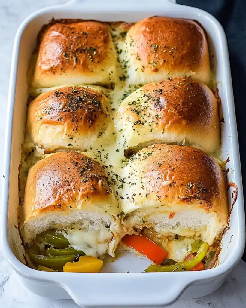 Hot Italian Sub Sliders Recipe