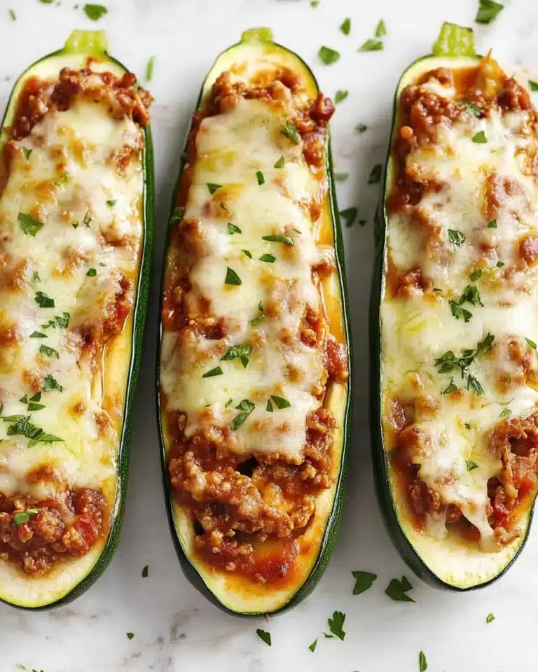 Zucchini Boats Recipe