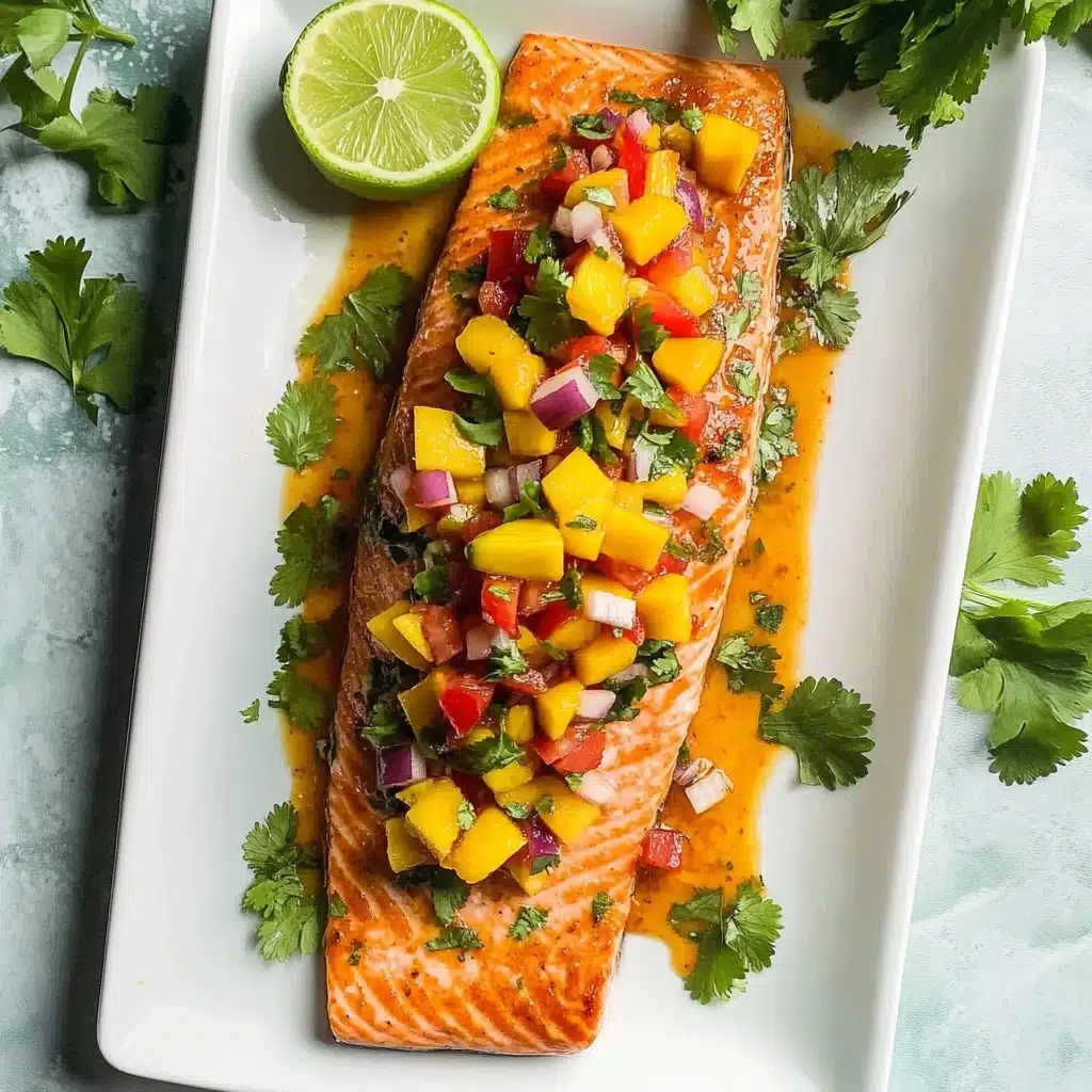 Salmon with Mango Salsa Recipe - Recipe Image