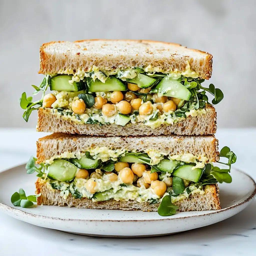 Creamy Chickpea Salad Recipe - Recipe Image