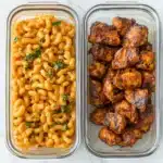 High-Protein Honey Garlic Butter Chicken with Mac & Cheese Recipe