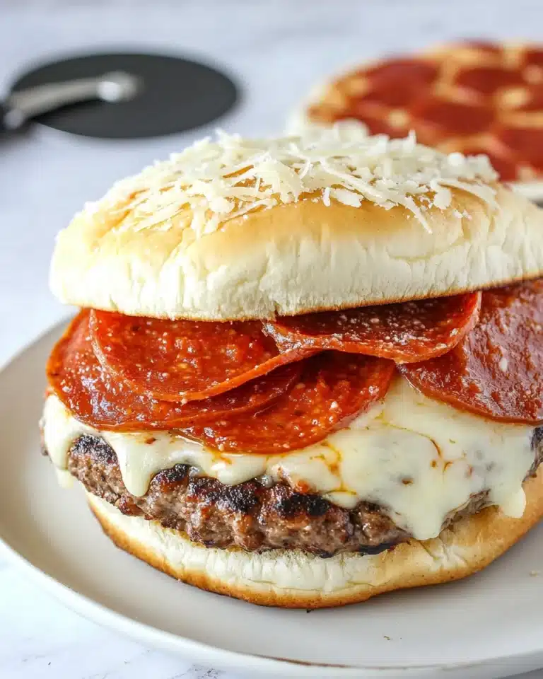 Pizza Burger Recipe