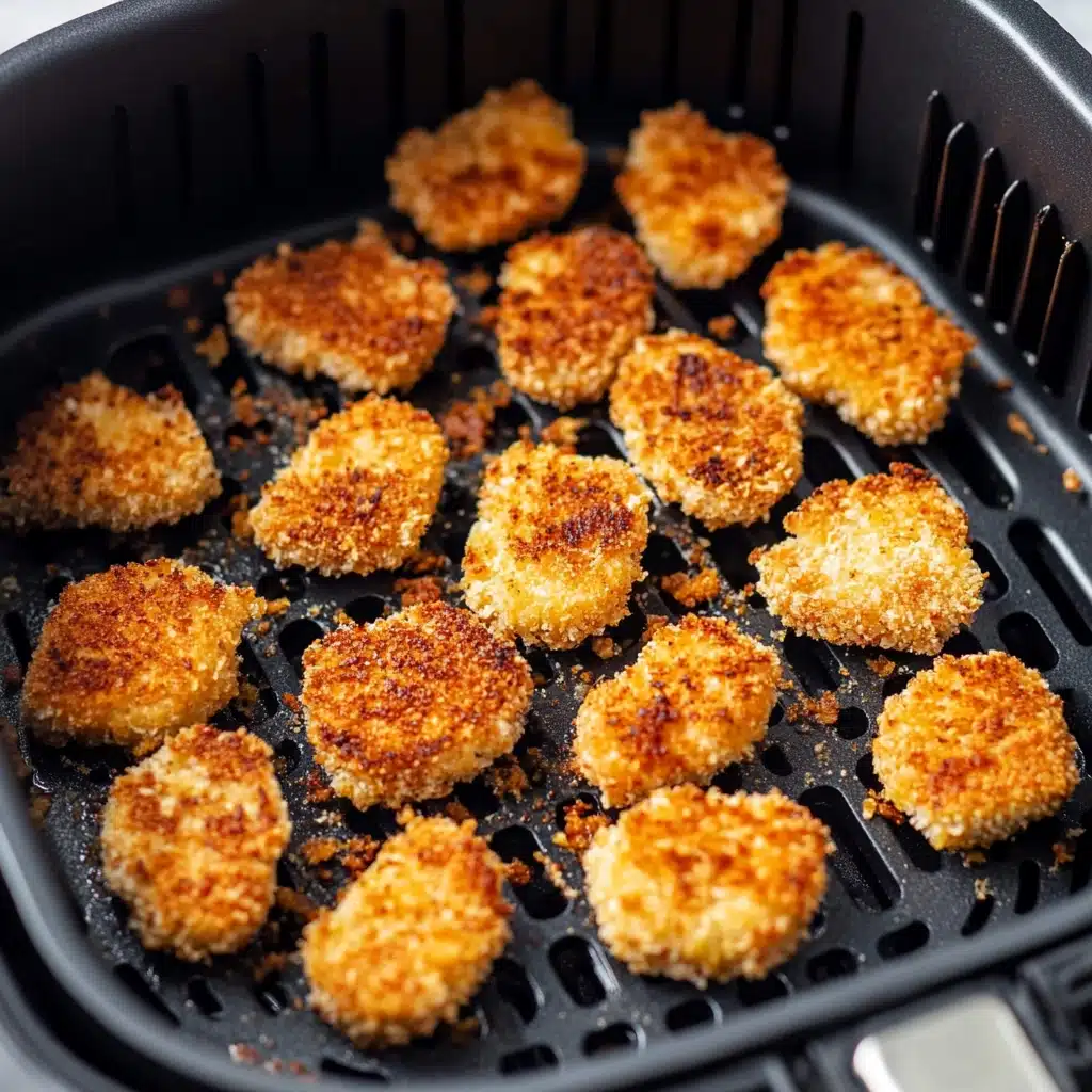 Honey Garlic Crispy Air Fryer Salmon Bites Recipe - Recipe Image