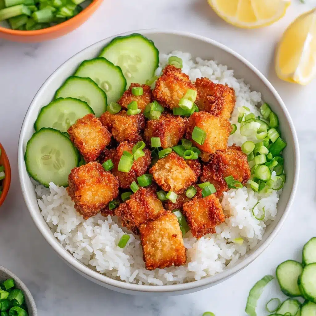 Honey Garlic Crispy Air Fryer Salmon Bites Recipe - Recipe Image