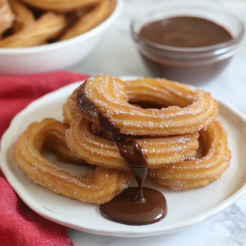 Heart-Shaped Churros Recipe - Recipe Image