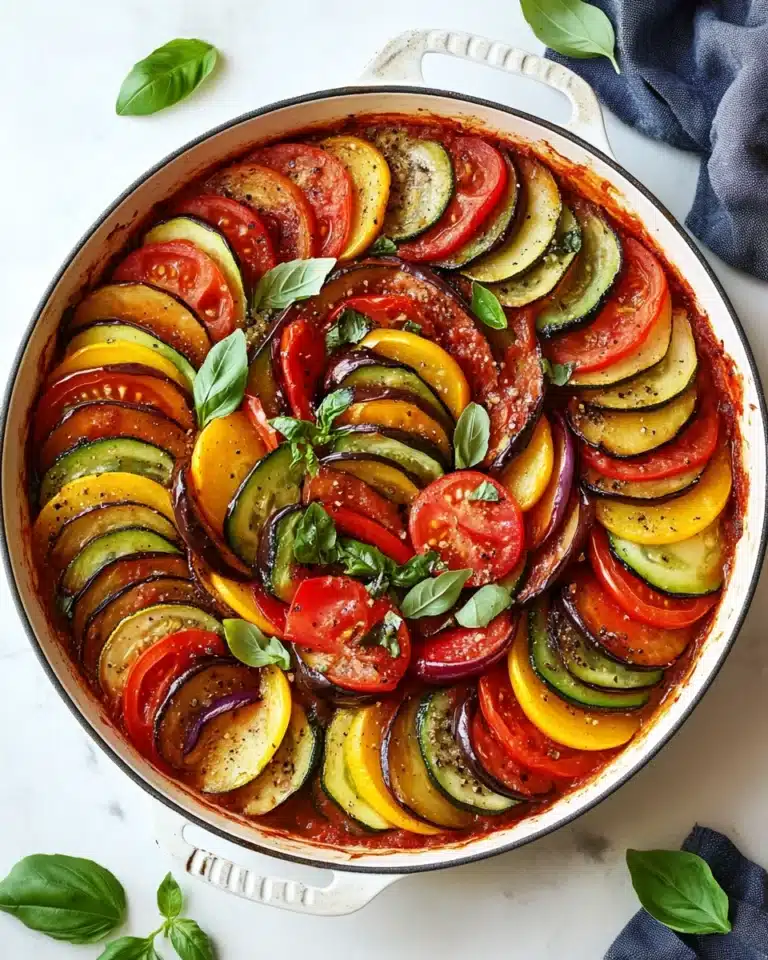 Homemade Classic French Ratatouille Recipe
