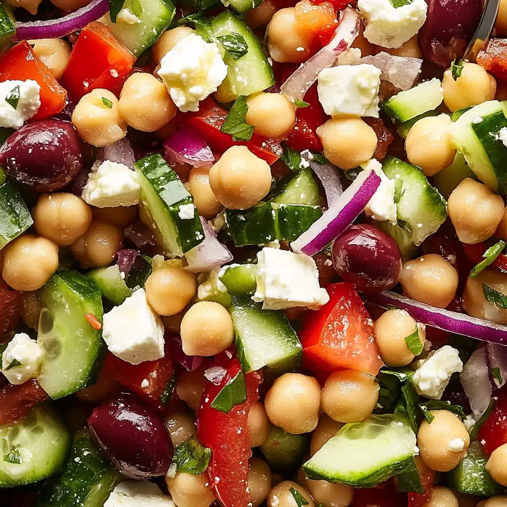 Mediterranean Chickpea Salad Recipe - Recipe Image