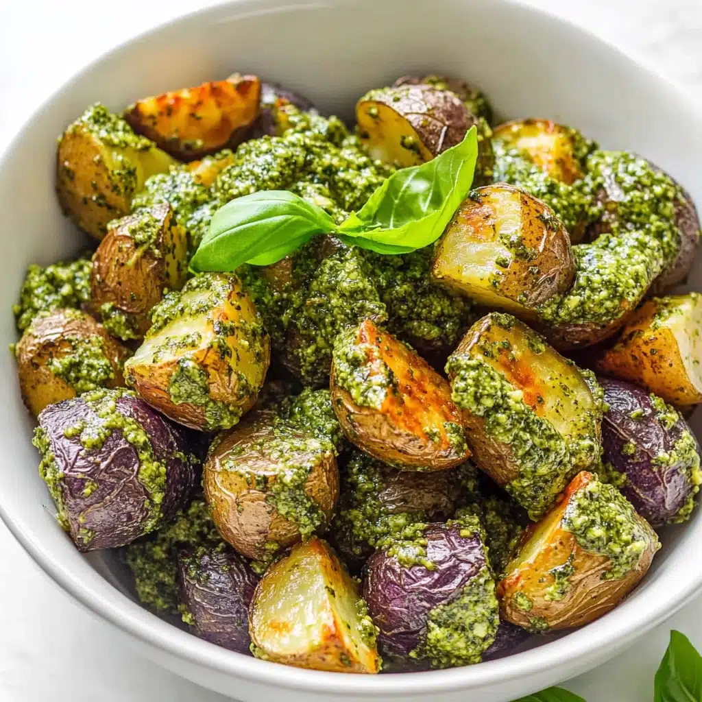 Creamy Pesto Potato Salad Recipe - Recipe Image