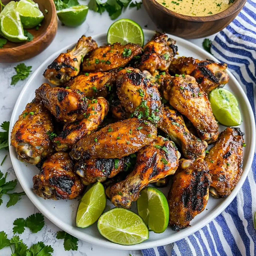 Cilantro Lime Chicken Wings Recipe - Recipe Image