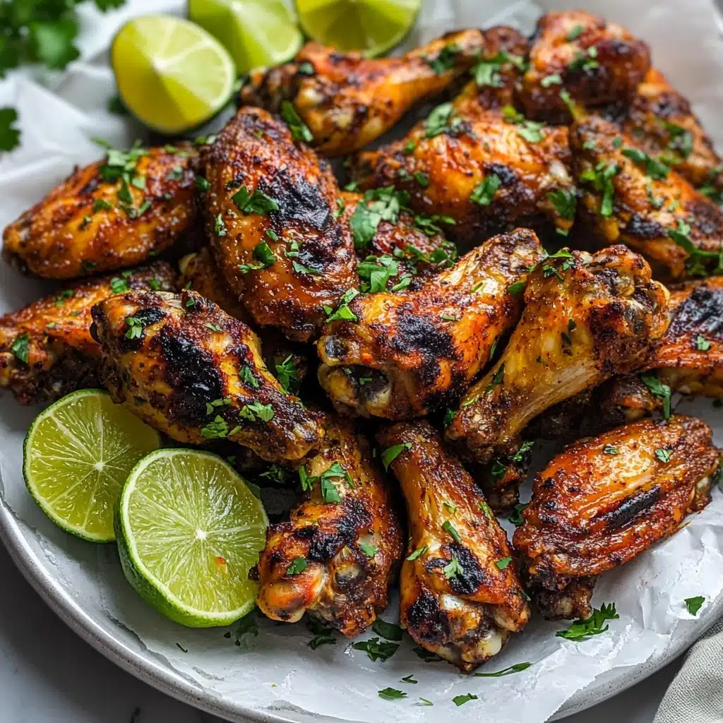Cilantro Lime Chicken Wings Recipe - Recipe Image