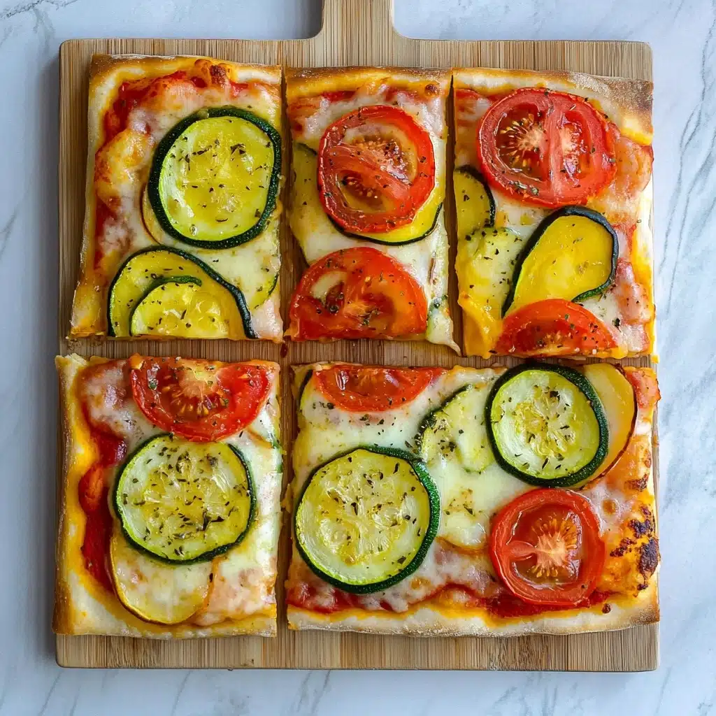 Veggie Air Fryer Pizza Recipe - Recipe Image
