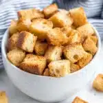 Easy Air Fryer Croutons Recipe