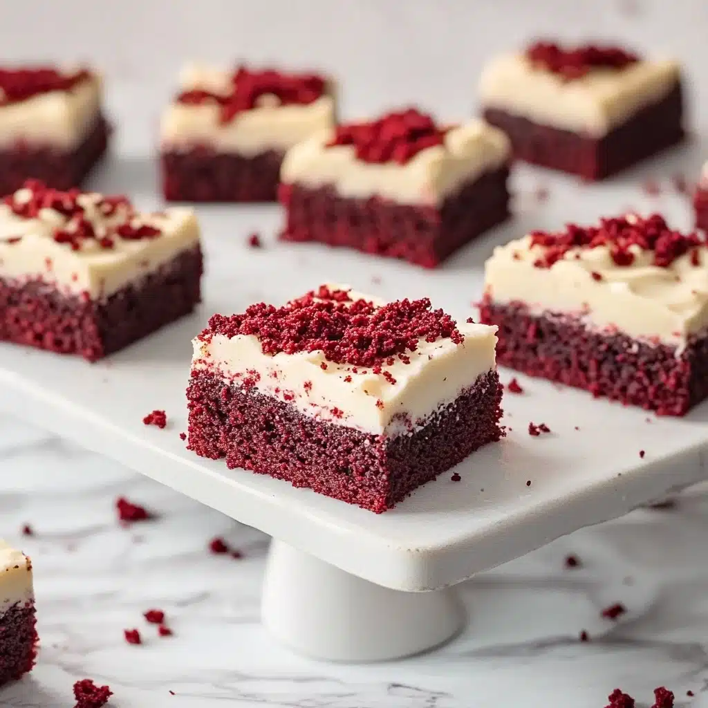 Red Velvet Brownies Recipe - Recipe Image