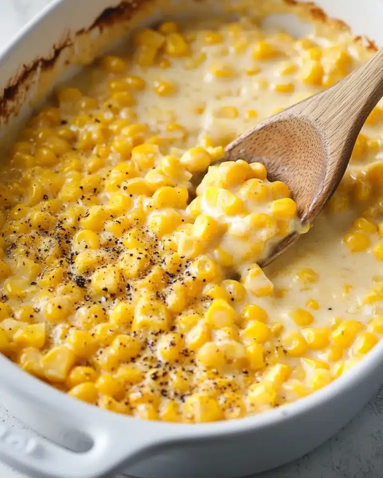 Old Fashioned Creamed Corn Recipe