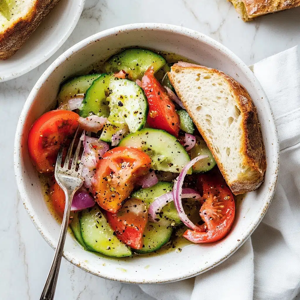 Cucumber Tomato Salad Recipe - Recipe Image