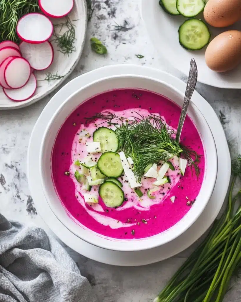 10-Minute Cold Beet Soup Recipe