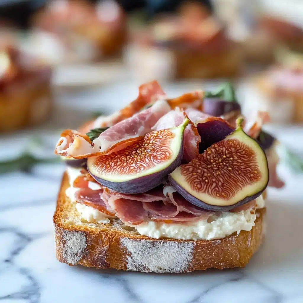 Fig & Prosciutto Crostini Recipe - Recipe Image